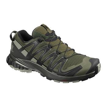 Salomon XA PRO 3D v8 - Olivovo Zelene Zimne Topanky Panske, S0057SK